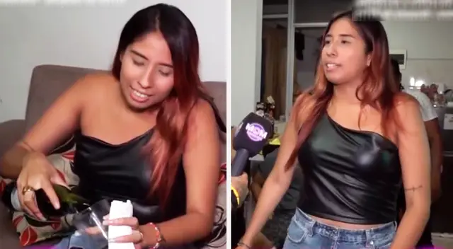 Azucena Calvay mostró su departamento ante las cámaras.