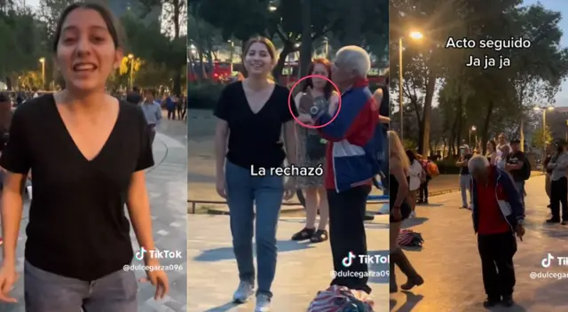 Al menos la joven lo intentó y se fue con la moral en alto.