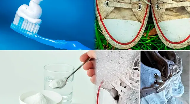 Conoce los 4 trucos caseros para dejar de tener zapatillas amarillentas.