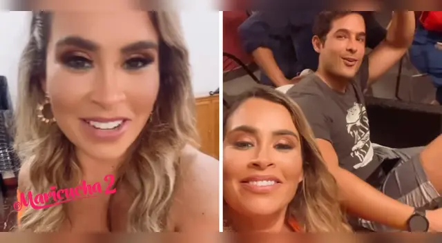 Ethel Pozo celebra últimas grabaciones de Maricucha.