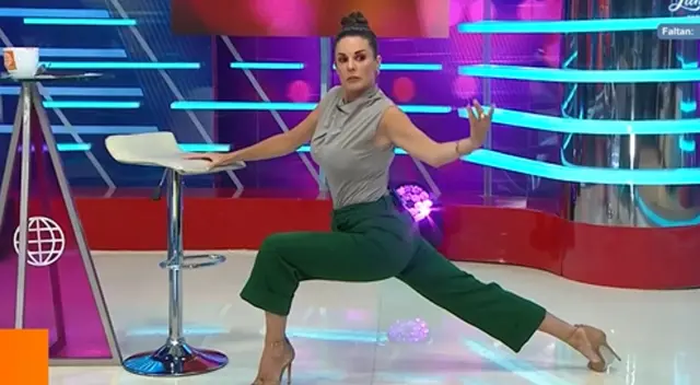 Rebeca Escribens vuelve a hacer de las suyas en América Espectáculos.