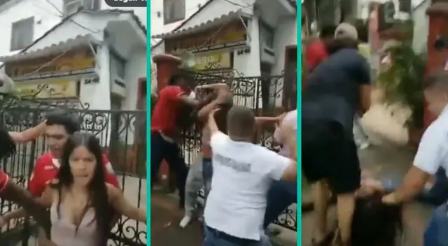 La joven mujer fue ataca brutalmente por los delincuentes.