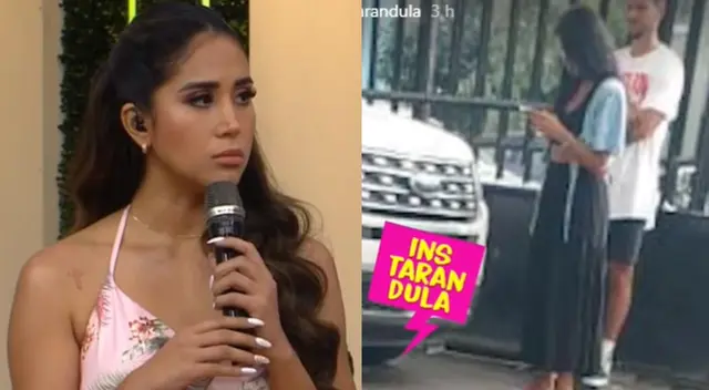 Melissa Paredes reaparece solicitando lunas polarizadas para su camioneta.