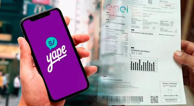 Cierra el mes pagando tu recibo de luz de Enel vía Yape en cuestión de minutos. Cierra el mes pagando tu recibo de luz de Enel vía Yape en cuestión de minutos.