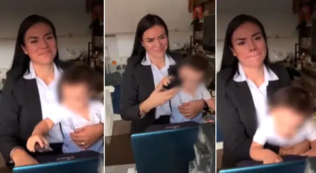 Usuarios reaccionaron a la emotiva escena compartida en redes.
