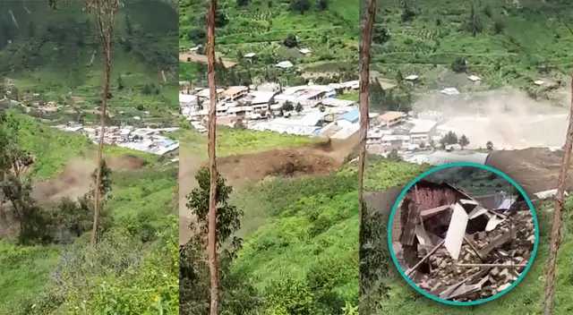 Deslizamiento en cerro de Huaral ha dejado víctimas y pérdidas materiales.
