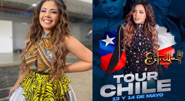  Estrella Torres se presentará en Chile. Foto: Instagram  