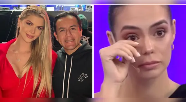 Richard Acuña advierte a Camila Ganoza.