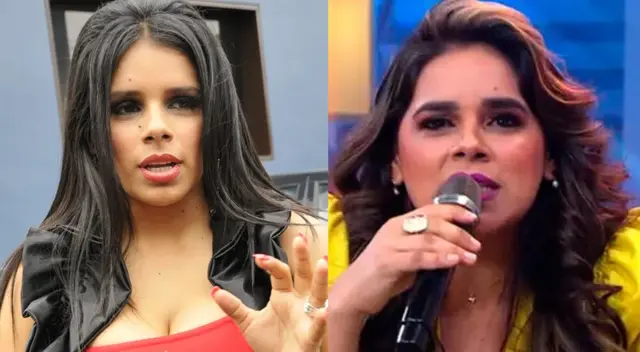 Giuliana Rengifo molesta con extorsionadores.