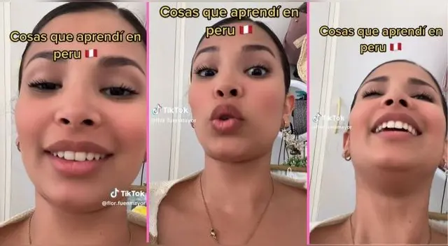 Venezolana revela lo qué aprendió tras llegar al Perú y sorprende con peculiar respuesta en TikTok.