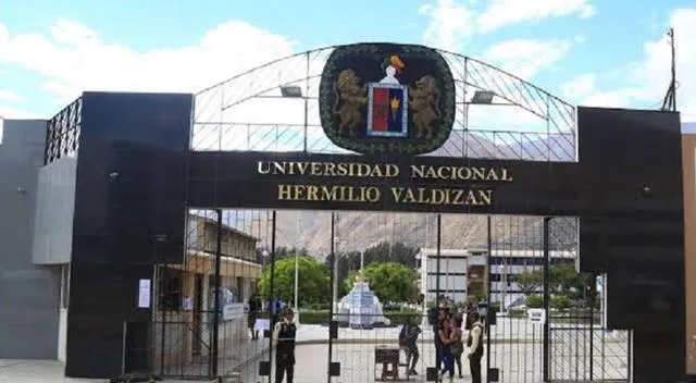 Universidad Nacional Hermilio Valdizán. Foto: Difusión      