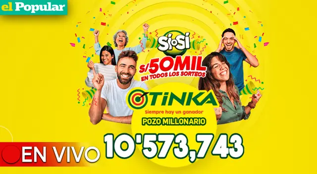 Conoce el nuevo monto del pozo millonario de La Tinka.