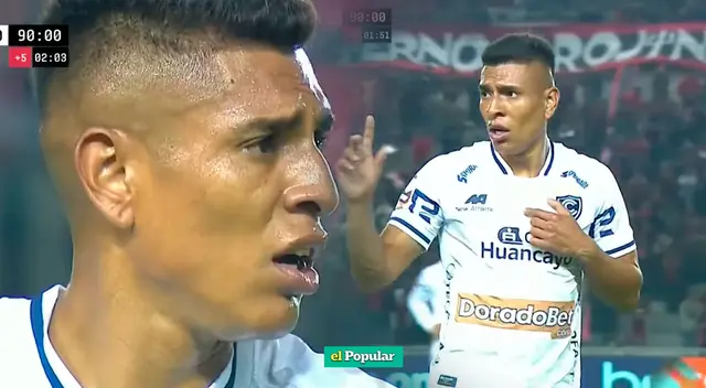 Paolo Hurtado en su peor momento en el fútbol.