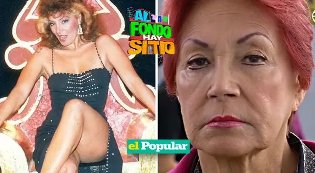 Teddy Guzmán es una de las villanas en la serie "Al fondo hay sitio".