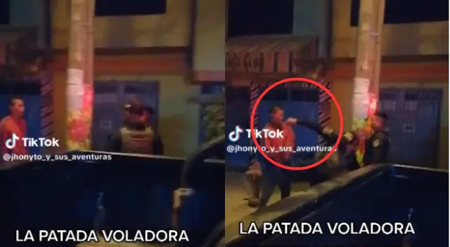Usuarios felicitaron el accionar del policía.