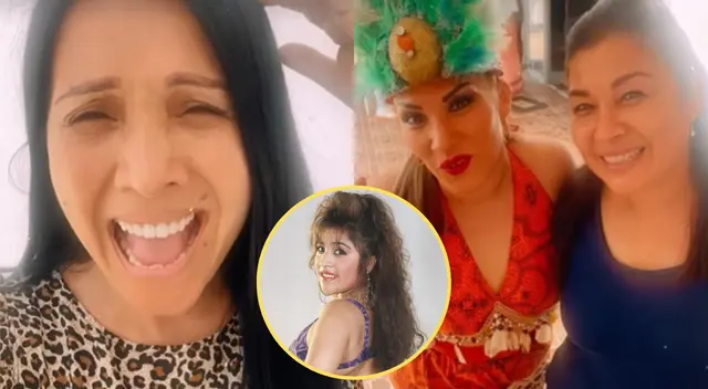 Tula Rodríguez y sus hermanas.