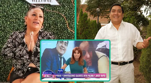 Paloma de la Guaracha echa a Javier Yaipén de querer sobornarle para que no difunda chats picantes en Magaly Medina. Paloma de la Guaracha echa a Javier Yaipén de querer sobornarle para que no difunda chats picantes en Magaly Medina.