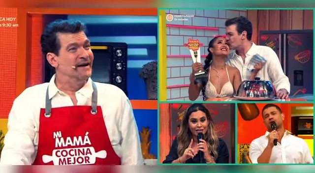 Sebastián Ligarde y Mayella Lloclla se llevan premio de "Mi mamá cocina mejor que la tuya".