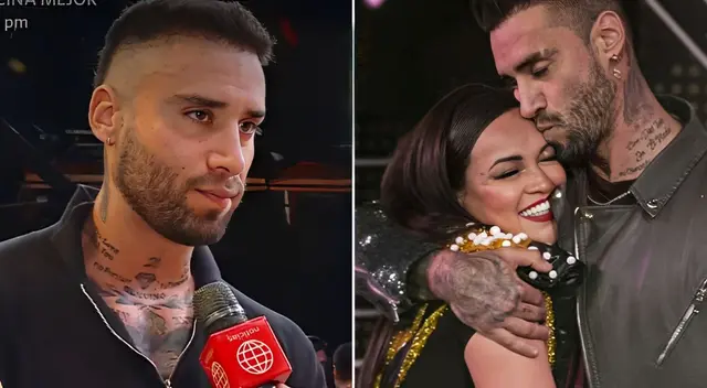 Jota Benz se manifestó sobre un posible estado de gestación de Angie Arizaga.