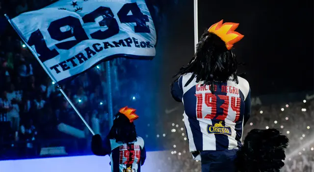 Gallo Negro se hizo presente en el último partido de Alianza Lima.