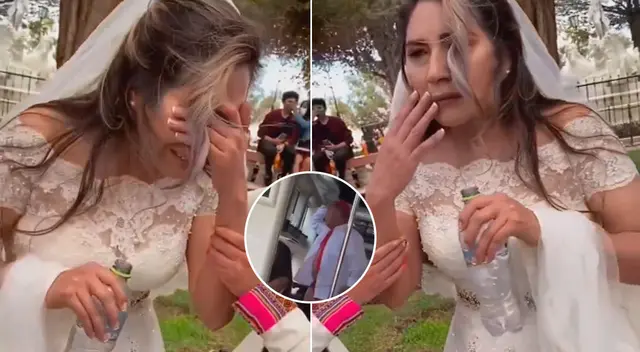 La mujer quedó golpeada al ver que su futuro esposo la engañaba.