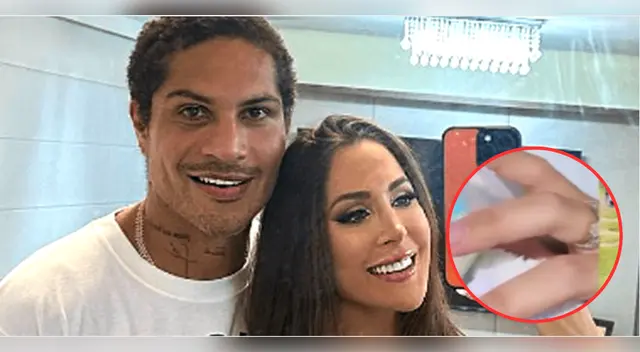 Ana Paula Consorte luce anillazo que ¿se lo dio Paolo Guerrero?