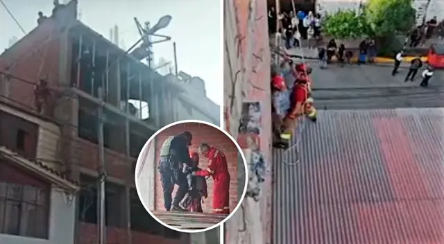 Arequipa. Pese al suceso, la mujer decidió no presentar una denuncia contra sus hijos.