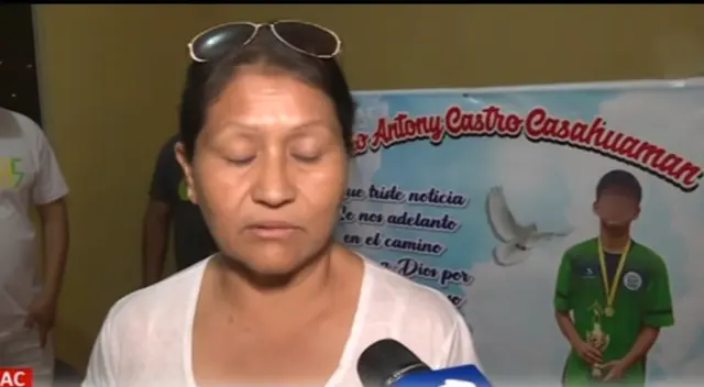 Madre del menor cuenta los detalles de lo sucedido con su menor hijo.