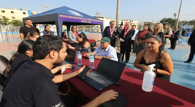 Personal de la OCMA y Odecma atendieron a pobladores vulnerables