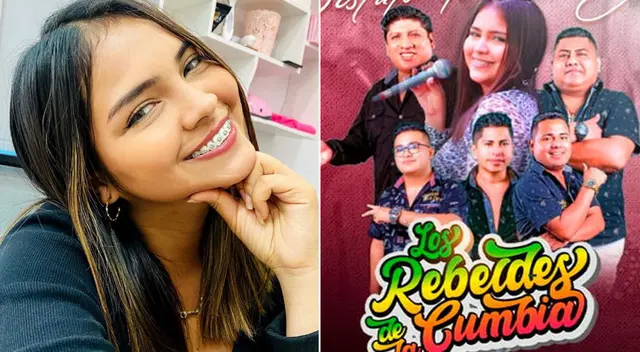 Estrella Feijoó estuvo en Los Rebeldes de la Cumbia un poco más de un mes.