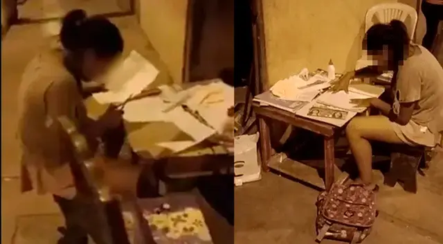 La menor necesita ayuda para continuar ayudando. La menor necesita ayuda para continuar ayudando.