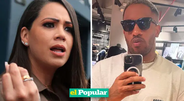 Melissa Klug y Jefferson Farfán en una nueva polémica.