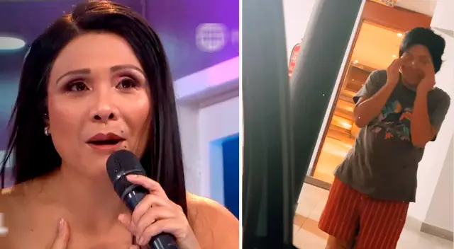 Tula Rodríguez realizó solidaria acción.