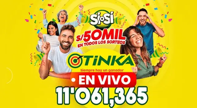 Conoce el nuevo monto del pozo millonario de La Tinka.