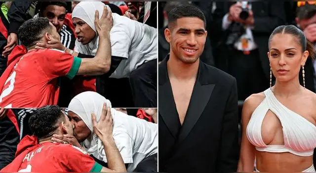 Achraf Hakimi puso su fortuna y propiedades a nombre de su madre, Saida. Achraf Hakimi puso su fortuna y propiedades a nombre de su madre, Saida.