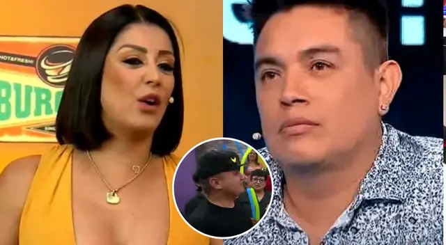 Karla Tarazona es sorprendida cuando le mencionan a Leonard León en su programa.