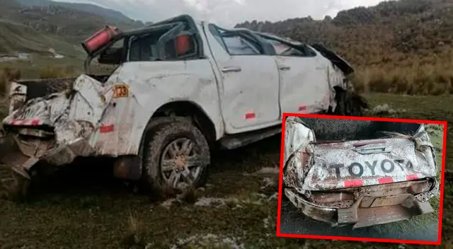 Conductor del vehículo perdió el control y dio vueltas de campana.