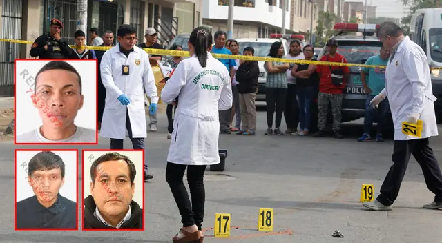 Enfrentamiento entre la Policía y delincuentes dejó 4 heridos.