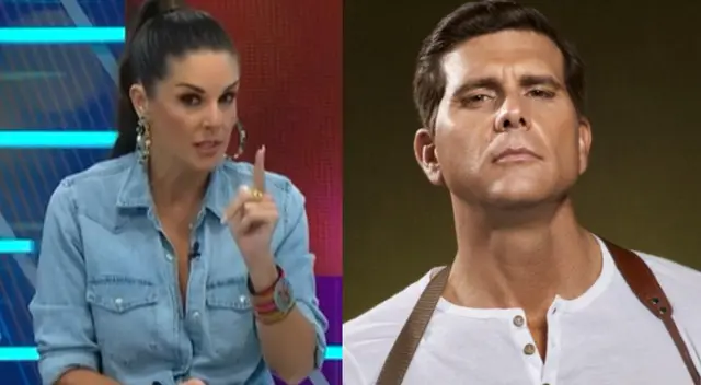 Rebeca Escribens reta al actor Christian Meier en vivo.