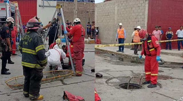 hallan pareja de esposos y una tercera persona sin vida en buzón de desagüe