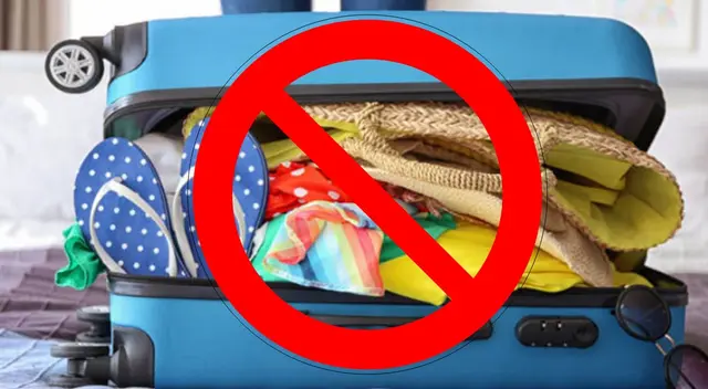 Conoce cuales son los productos que se encuentran prohibidos llevar en una maleta de viaje.