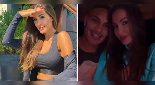 Ana Paula Consorte y Paolo Guerrero disfrutan juntos.