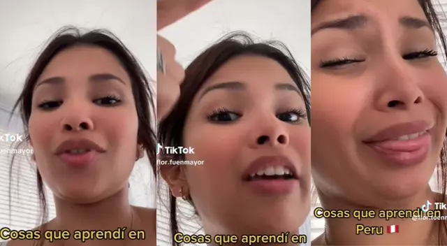 La joven evidenció una realidad que hacen muchos peruanos. La joven evidenció una realidad que hacen muchos peruanos.