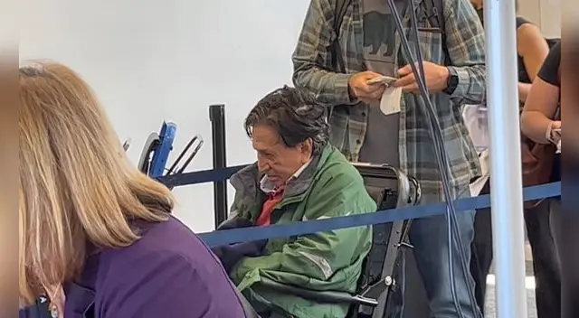 Alejandro Toledo ya llegó al Perú tras estar 6 años en Estados Unidos.