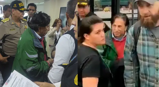 Salen a la luz las primeras imágenes de Alejandro Toledo Salen a la luz las primeras imágenes de Alejandro Toledo