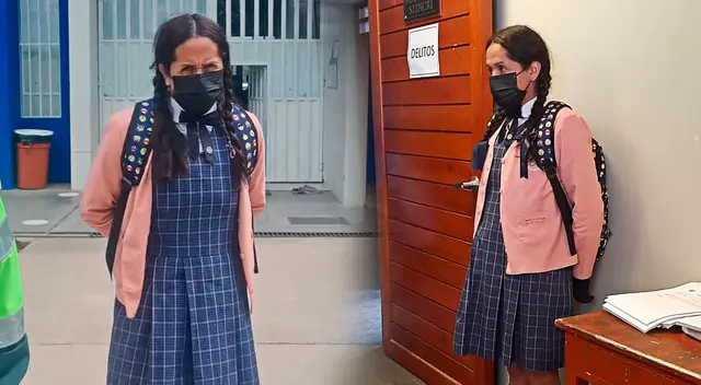 Huancayo. Thalía Solís Calero recuperó su libertad.