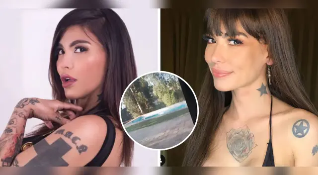 Angie Jibaja vive con comodidades en Chile junto a su madre. Angie Jibaja vive con comodidades en Chile junto a su madre.