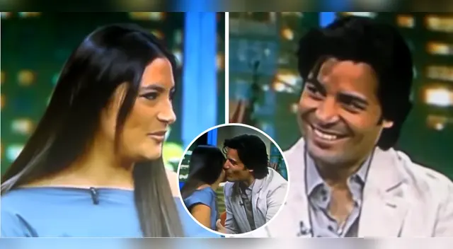 Magaly Solier y la vez que le lanzó piropo a Chayanne.