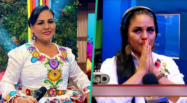 Dina Páucar no puede con la emoción y llora al anunciar su retiro de la música. Dina Páucar no puede con la emoción y llora al anunciar su retiro de la música.