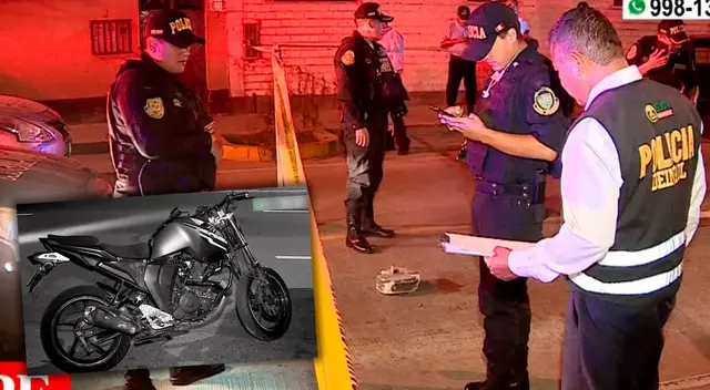 El presunto delincuente perdió la vida tras asaltar a una persona en Cercado de Lima.